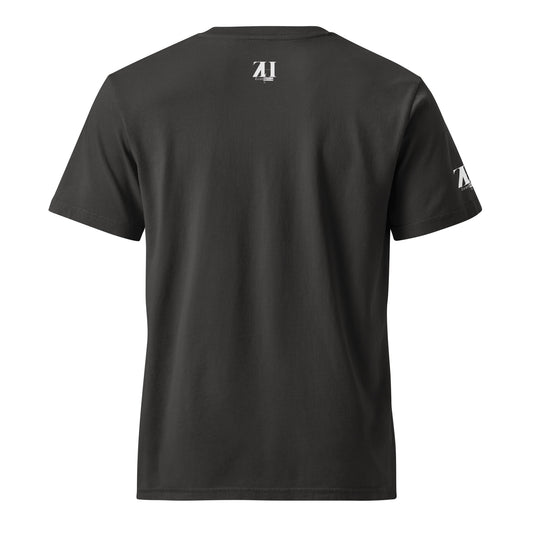 ZentHriva vintage t-shirt garment dyed [color] — unisex relaxed fit organic cotton tee